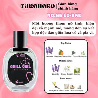No.86 Libre Chill Girl - Nước hoa nữ 10ml - 30ml siêu hot hit - Tarohoko