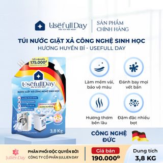 Nước giặt xả công nghệ sinh học Usefull Day hương sang trọng 3,8kg
