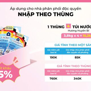 Nước giặt xả công nghệ sinh học Usefull Day hương sang trọng 3,8kg