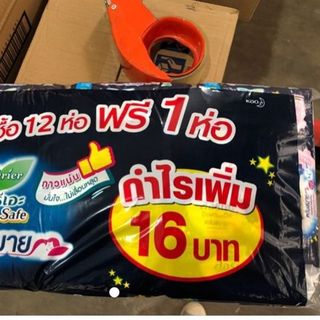 Băng Vệ Sinh Đêm (Thùng 6 Lốc x 13 Miếng)