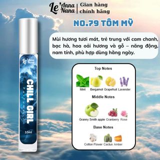No.79 Tôm Mỳ Chill Guy - Nước hoa nam 10ml-30ml siêu hot hit - Nam tính - Tarohoko