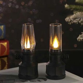 ĐÈN DẦU ĐIỆN TỬ SÀI PIN CỔ ĐIỂN