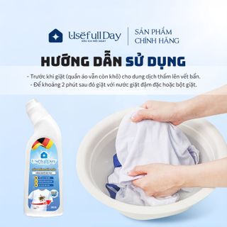 Nước trắng tẩy mốc Usefull Day công nghệ sinh học 280g