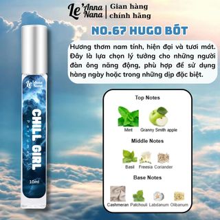 No.67 Hugô Bót Chill Guy - Nước hoa nam 10ml-30ml siêu hot hit - Nam tính - Tarohoko