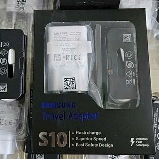 Bộ sạc s10 : cóc + cáp micro - zin