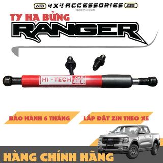 Ty Hạ Bửng, Hãm Bửng Ford Ranger 2012-2025 Ty Thủy Lực 1 Chiều Xe Bán Tải Hợp Kim & Inox Cao Cấp