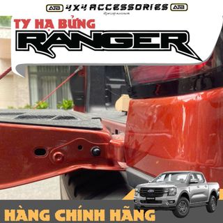 Ty Hạ Bửng, Hãm Bửng Ford Ranger 2012-2025 Ty Thủy Lực 1 Chiều Xe Bán Tải Hợp Kim & Inox Cao Cấp