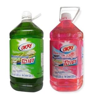 Nước Lau Sàn Okay Thái Lan (Thùng 4 Can x 5200ml)