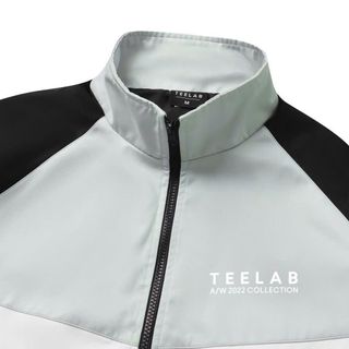 Áo Khoác Dù Nam Nữ 2 Lớp Cổ Trụ Họa Tiết Chữ TEELAB Phối 3 Màu Nổi Cực Hot Trend