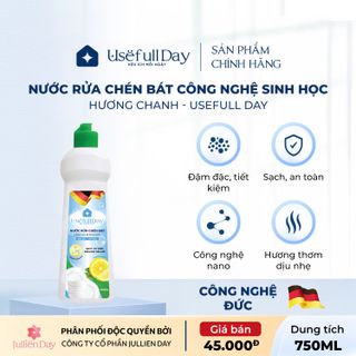 Nước Rửa Chén Công Nghệ Sinh Học Usefull Day Hương Chanh 750ml