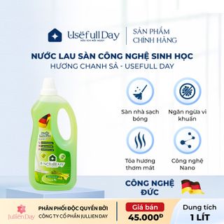 Nước lau sàn công nghệ sinh học Useful Day Hương Chanh Sả 1 Lít