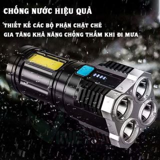 ĐÈN PIN 4 BÓNG SIÊU SÁNG