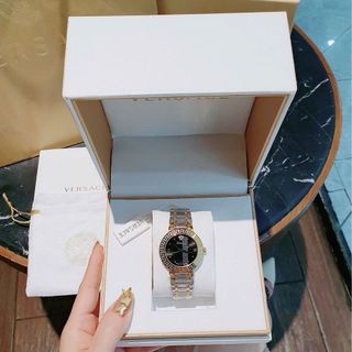 ĐỒNG HỒ NỮ CAO CẤP MỚI  VERXACE DÂY THÉP MẶT XÀ CỪ