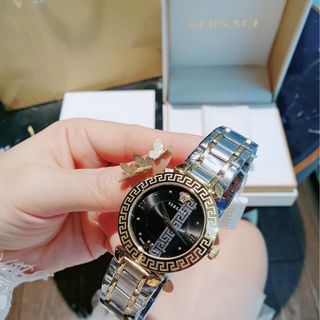 ĐỒNG HỒ NỮ CAO CẤP MỚI  VERXACE DÂY THÉP MẶT XÀ CỪ