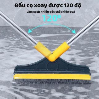 CHỔI CHÀ SÀN VỆ SINH ĐA NĂNG 2IN1