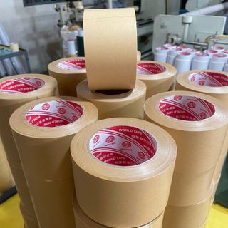 BĂNG KEO GIẤY NÂU DA BÒ ( BÓNG/ NHÁM) - ĐỦ QUY CÁCH