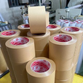 BĂNG KEO GIẤY NÂU DA BÒ ( BÓNG/ NHÁM) - ĐỦ QUY CÁCH
