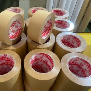 BĂNG KEO GIẤY NÂU DA BÒ ( BÓNG/ NHÁM) - ĐỦ QUY CÁCH