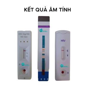 Combo 2 que thử phát hiện sớm HIV thế hệ thứ 4 CTK và Early
