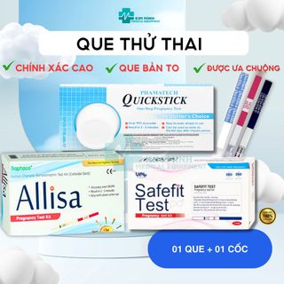 Combo 10 Que thử thai Allisa phát hiện thai sớm