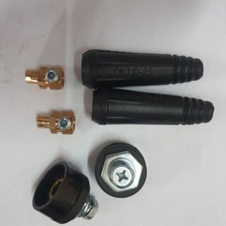(giá sỉ) Rắc nối máy hàn/ Giắc máy hàn 10-25MM/ Cọc máy hàn loại nhỏ - Cọc Cắm Dây Hàn 10-25 Kèm Đầu Nối