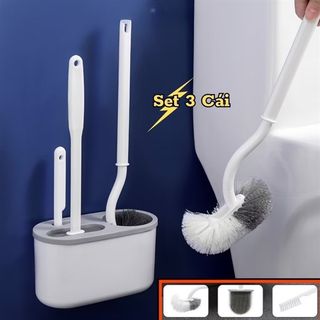 Bộ 3 cây cọ chà toilet