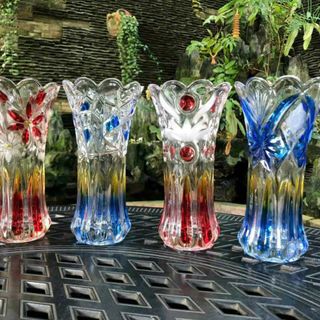 BÌNH CẮM HOA MÀU NHIỀU KIỂU 30CM