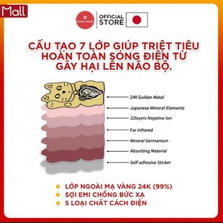 Chip Ngăn Bức Xạ Điện Từ Hitoki Nhật Bản - Mèo Thần Tài