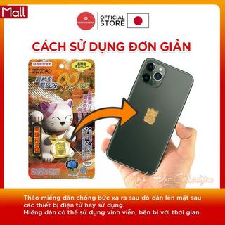 Chip Ngăn Bức Xạ Điện Từ Hitoki Nhật Bản - Mèo Thần Tài