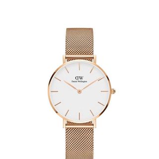 ĐỒNG HỒ NỮ CAO CẤP DANIEL W PETITE MẶT LƯỚI TRÒN FULLBOX TEM