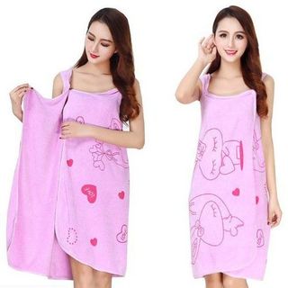 KHĂN TẮM KIÊM ÁO CHOÀNG 2 DÂY