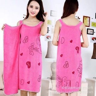 KHĂN TẮM KIÊM ÁO CHOÀNG 2 DÂY
