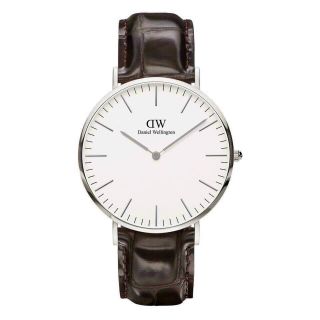 ĐỒNG HỒ NAM NỮ CAO CẤP DANIEL W CLASSIC DÂY DA FULLBOX TEM
