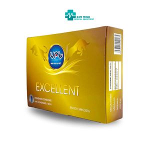 Bao cao su size nhỏ, bcs gia đình VRT Excellent hộp 144 chiếc size 49mm tiêu chuẩn Đức
