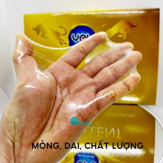 Bao cao su size nhỏ, bcs gia đình VRT Excellent hộp 144 chiếc size 49mm tiêu chuẩn Đức