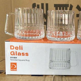 BỘ 6 LY THỦY TINH CÓ QUAI TZ4301- 170