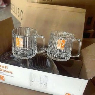 BỘ 6 LY THỦY TINH CÓ QUAI TZ4301- 170