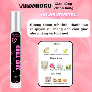 No.89 Crystal Chill Girl - Nước hoa nữ 10ml - 30ml siêu hot hit - Tarohoko