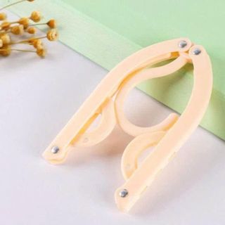 Set 10 Cái Móc Treo Quần Áo Chống Trượt, Bộ 10 Móc Nhựa Treo Quần Áo