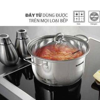 BỘ NỒI INOX 5 ĐÁY SUNHOUSE SHG788