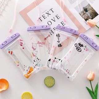 Túi Đựng Điện Thoại Chống Nước Có Viền Phao Nổi Siêu Hữu Dụng, Túi Chống Nước Điện Thoại