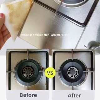 Khăn Ướt Lau Bếp Đa Năng - Gói 80 Tờ, Bịch 80 Miếng Khăn Ướt Loại Bỏ Dầu Mỡ Trên Gian Bếp