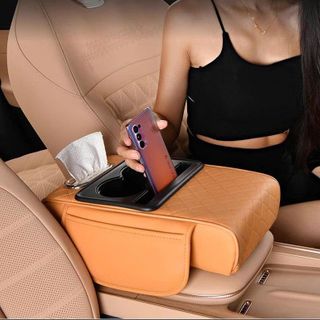 HỘP ĐỰNG TAY VỊN Ô TÔ 2 CỐC GIỮ LY