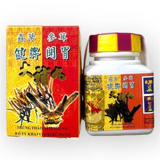 Viên uống tăng cân Trùng thảo sâm nhung bổ tỳ khai vị đại bổ hoàn nhập khẩu Malaysia giúp ăn ngon miệng, ngủ ngon - Mã số 1407