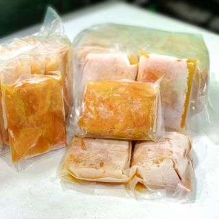 Sapoche /Hồng Xiêm Đông Lạnh Định Lượng 100gr_Đóng Túi 1kg