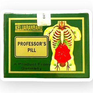 Viên uống xương khớp xanh Professor's Pill xuất xứ Malaysia - Hộp gồm 20 ống - Mã số 1470