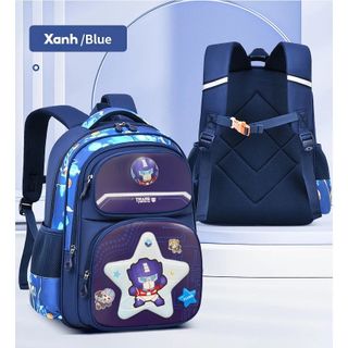BALO 3D KIDSTAR – CHẤT XỊN, MẪU ĐẸP, IN HOẠT HÌNH NỔI HOT NHẤT CHO BÉ  WH818 - WINNIE HOUSE