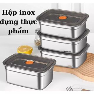 HỘP ĐỰNG THỰC PHẨM INOX 304 2200ML