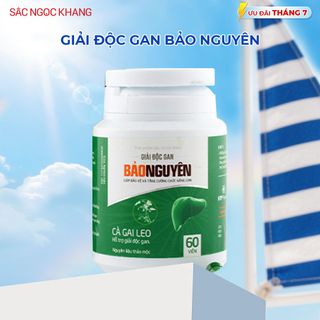 Viên Uống Giải Độc Gan Bảo Nguyên [Hộp 60 Viên]