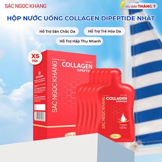 Nước Uống Collagen Dipeptide Sắc Ngọc Khang [Hộp 5 Túi]